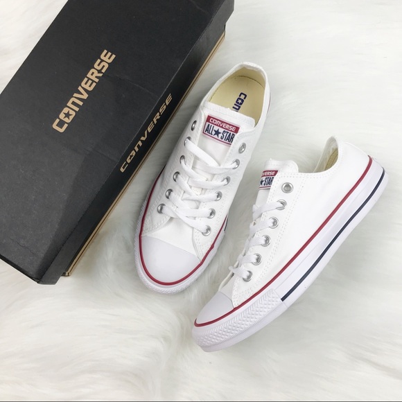 Converse Shoes - CONVERSE White Low Top Sneakers